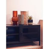 Ciel Two Door Black Media Unit