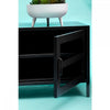 Ciel Two Door Black Media Unit