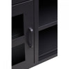Ciel Two Door Black Media Unit