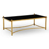 Hadley Black and Gold Coffee Table