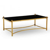 Hadley Black and Gold Coffee Table