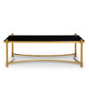 Hadley Black and Gold Coffee Table