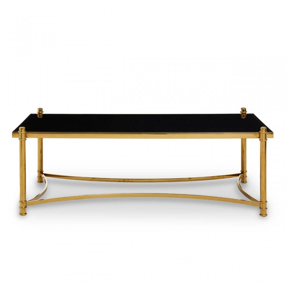Hadley Black and Gold Coffee Table