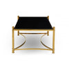 Hadley Black and Gold Coffee Table