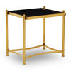 Hadley Black and Gold Side Table