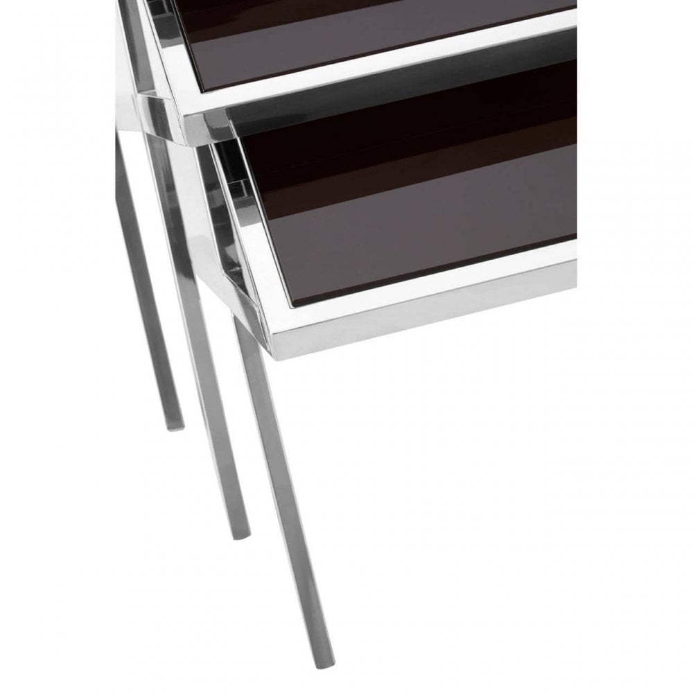 Hadley Chrome Nesting Tables