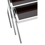 Hadley Chrome Nesting Tables