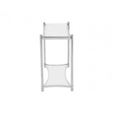 Hadley Clear Glass Console Table