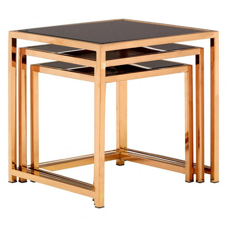 Hadley Trio Square Side Tables