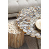 Elsie Agate Coffee Table With Cross Base