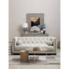 Elsie Agate Coffee Table With Cross Base