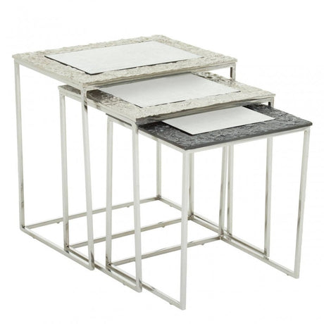 Varese Set Of 3 Rectangular Side Tables