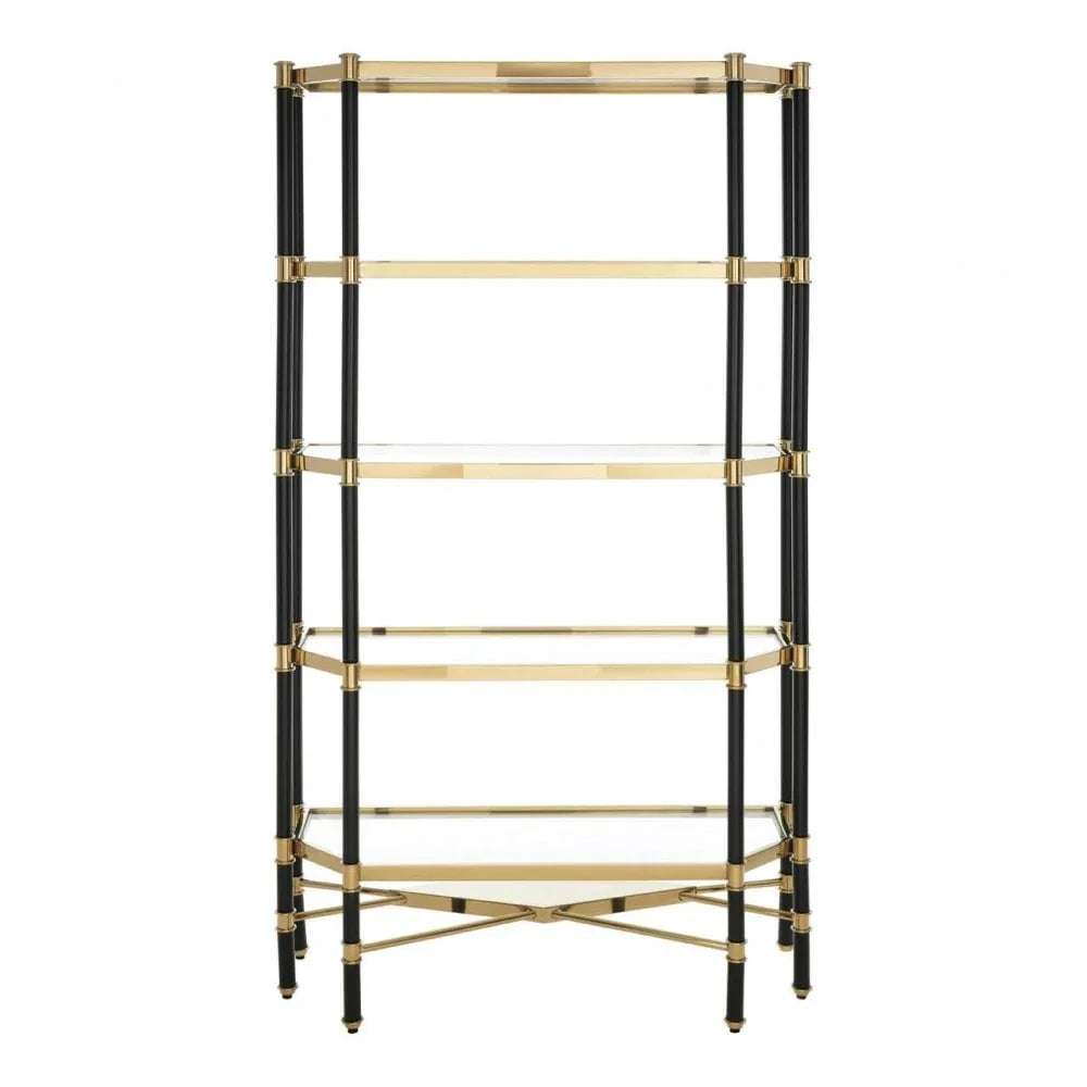 Verdi 5 Shelf With Champagne Detail