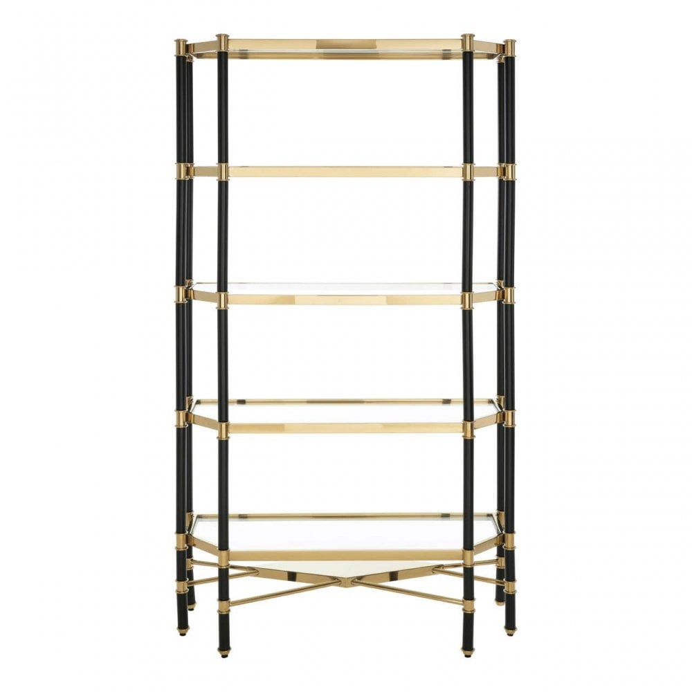 Verdi 5 Shelf With Champagne Detail
