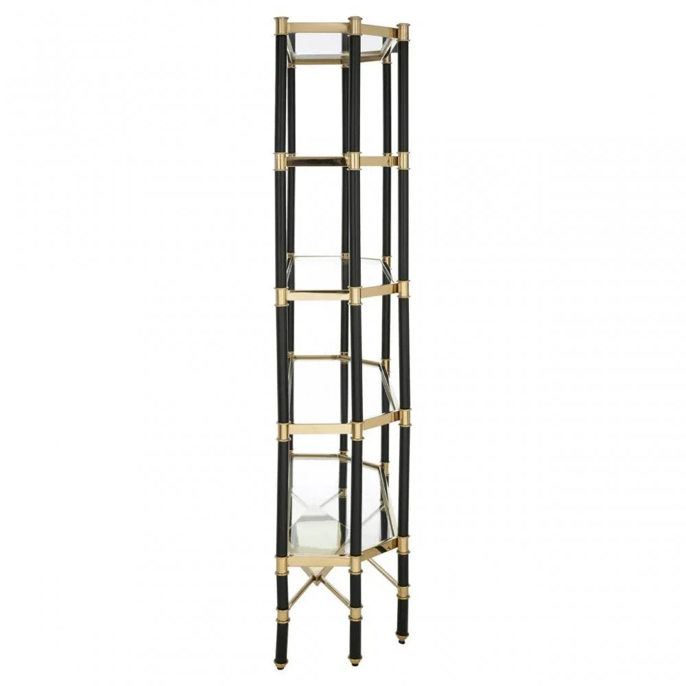 Verdi 5 Shelf With Champagne Detail