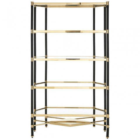Verdi 5 Shelf With Champagne Detail