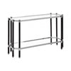 Verdi Silver Chrome Console Table