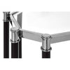 Verdi Silver Chrome Console Table