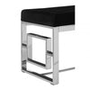 Inspire Black Tufted Bench