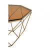 Inspire Brushed Bronze Tapered Coffee Table