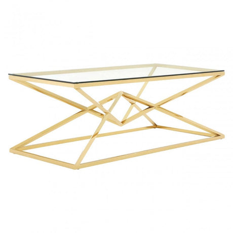 Inspire Corseted Champagne Coffee Table