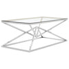Inspire Silver Rectangular Coffee Table