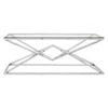 Inspire Silver Rectangular Coffee Table