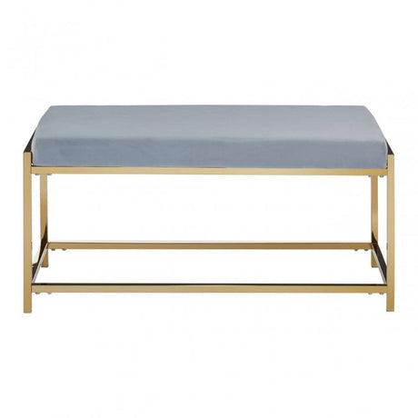Inspire Gold And Powder Blue Bench