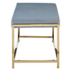 Inspire Gold And Powder Blue Bench