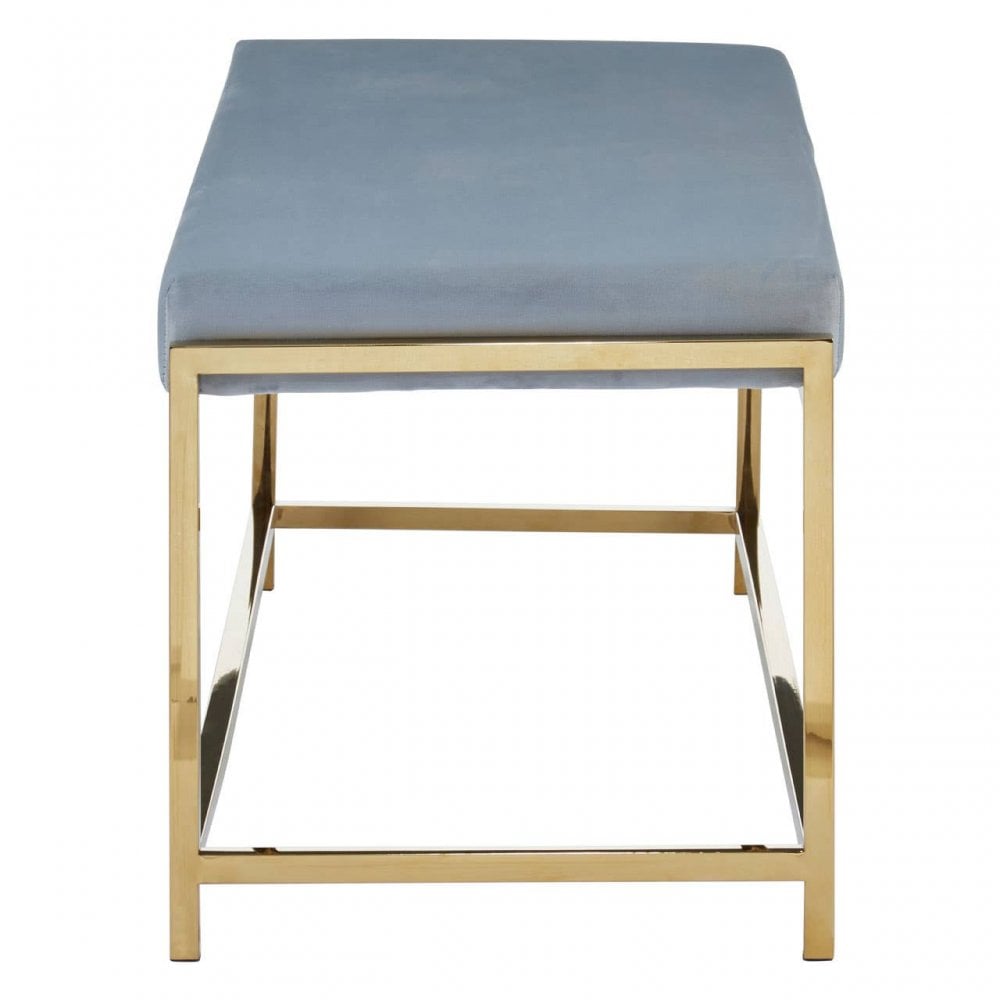 Inspire Gold And Powder Blue Bench
