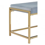 Inspire Gold And Powder Blue Bench