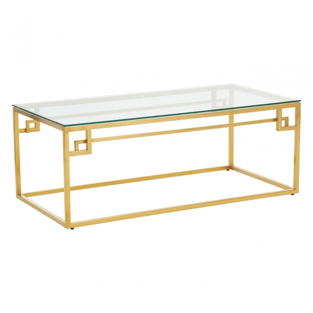 Inspire Gold Brushed Coffee Table