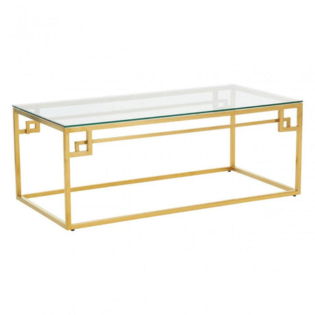 Inspire Gold Brushed Coffee Table