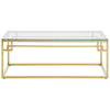 Inspire Gold Brushed Coffee Table