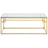 Inspire Gold Brushed Coffee Table