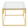 Inspire Gold Brushed Coffee Table