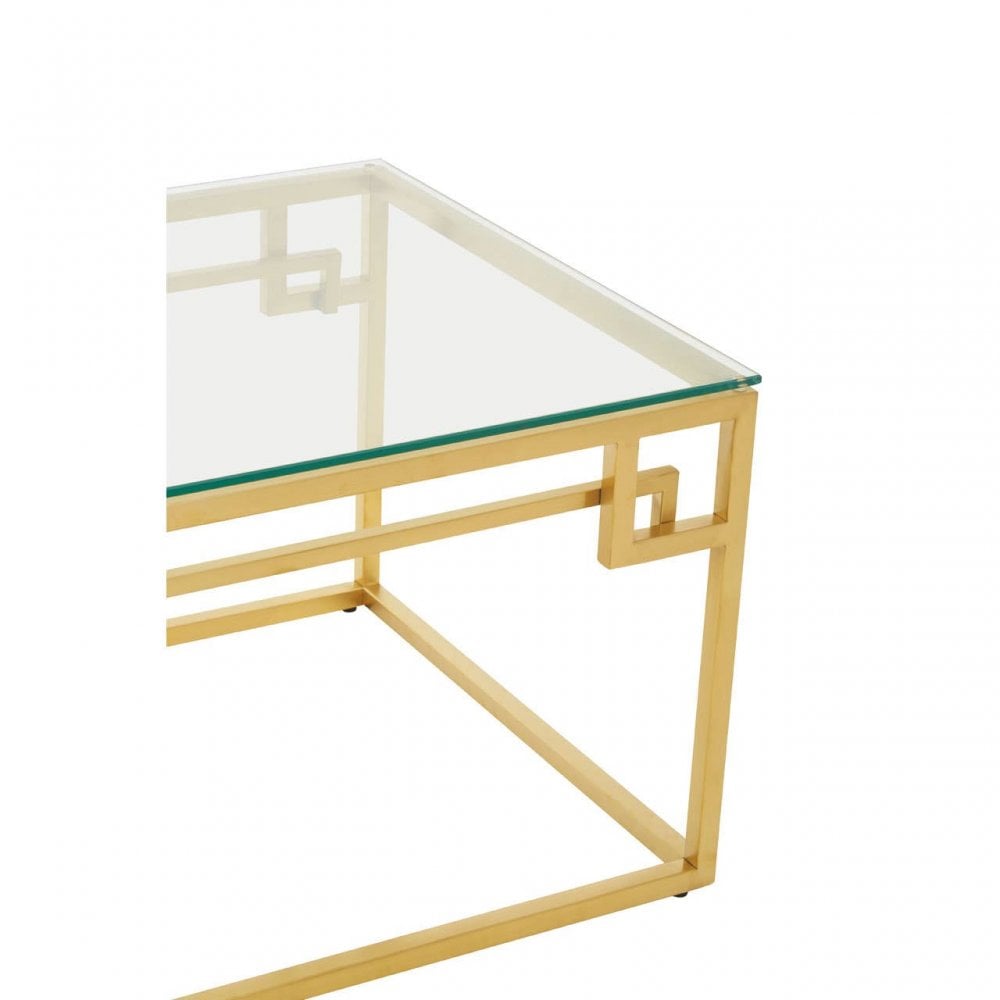 Inspire Gold Brushed Coffee Table