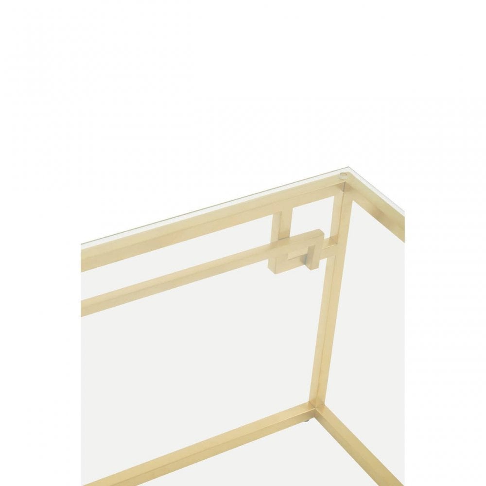 Inspire Gold Brushed Coffee Table