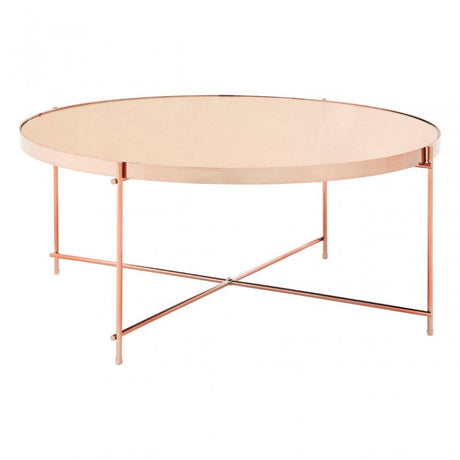Inspire Pink Mirror Coffee Table
