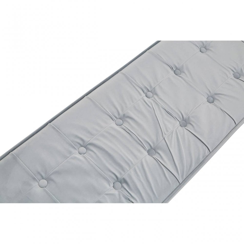 Inspire Powder Blue And Silver Finish Bench
