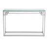 Inspire Silver Console Table