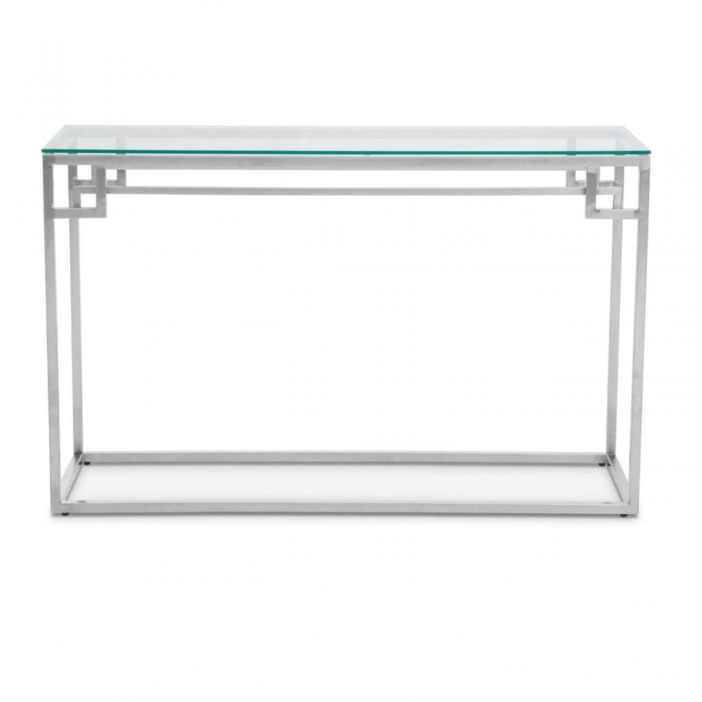 Inspire Silver Console Table