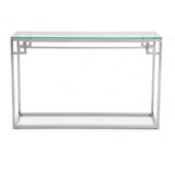 Inspire Silver Console Table