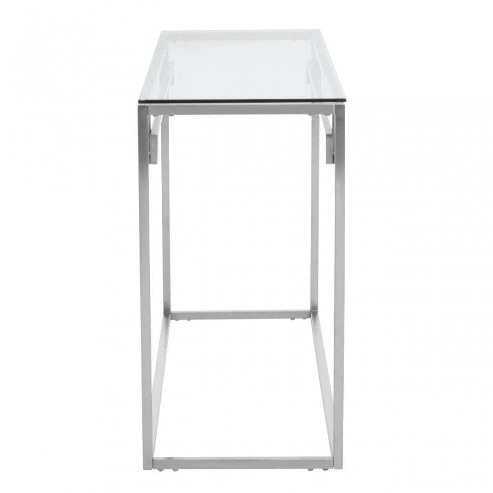 Inspire Silver Console Table