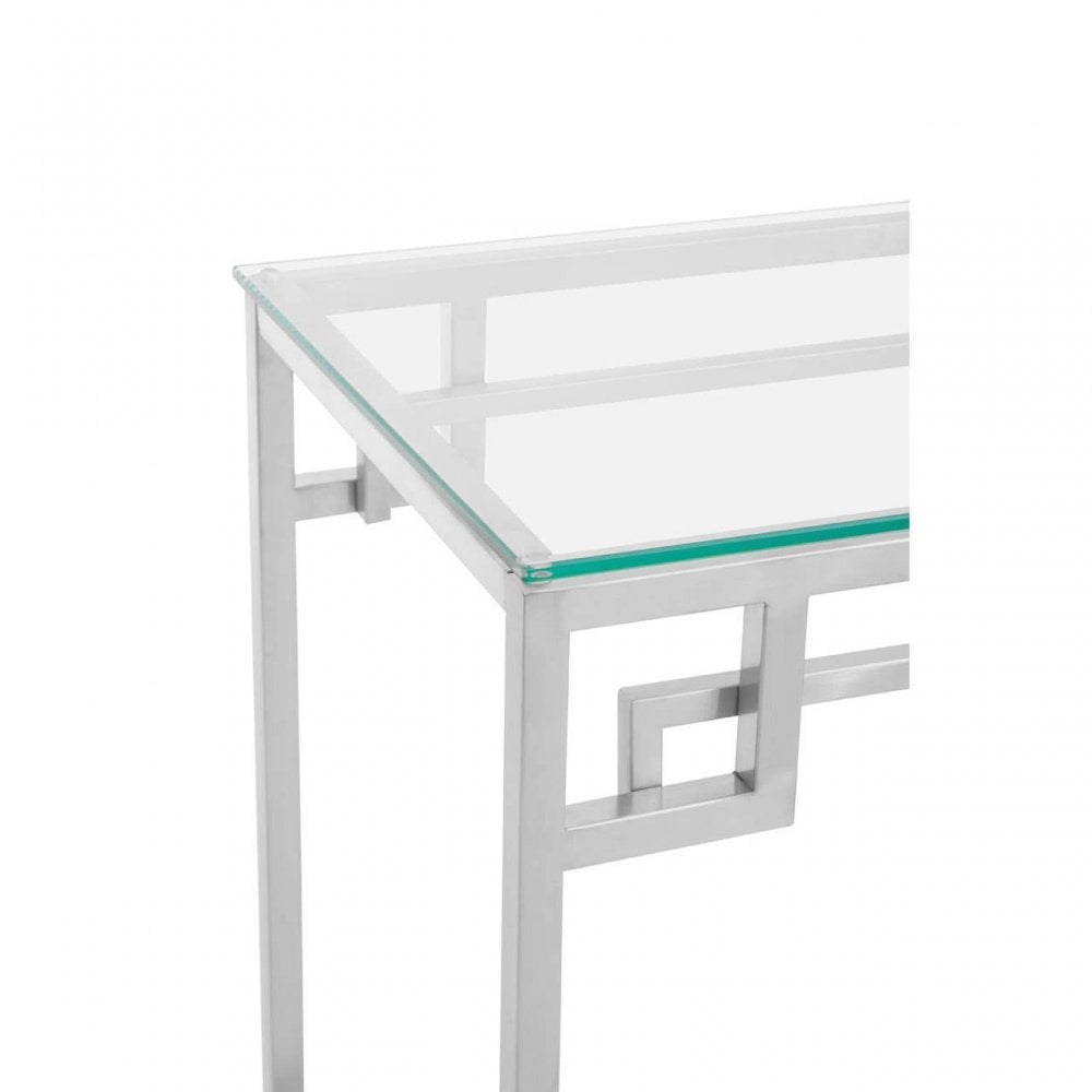 Inspire Silver Console Table