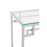 Inspire Silver Console Table