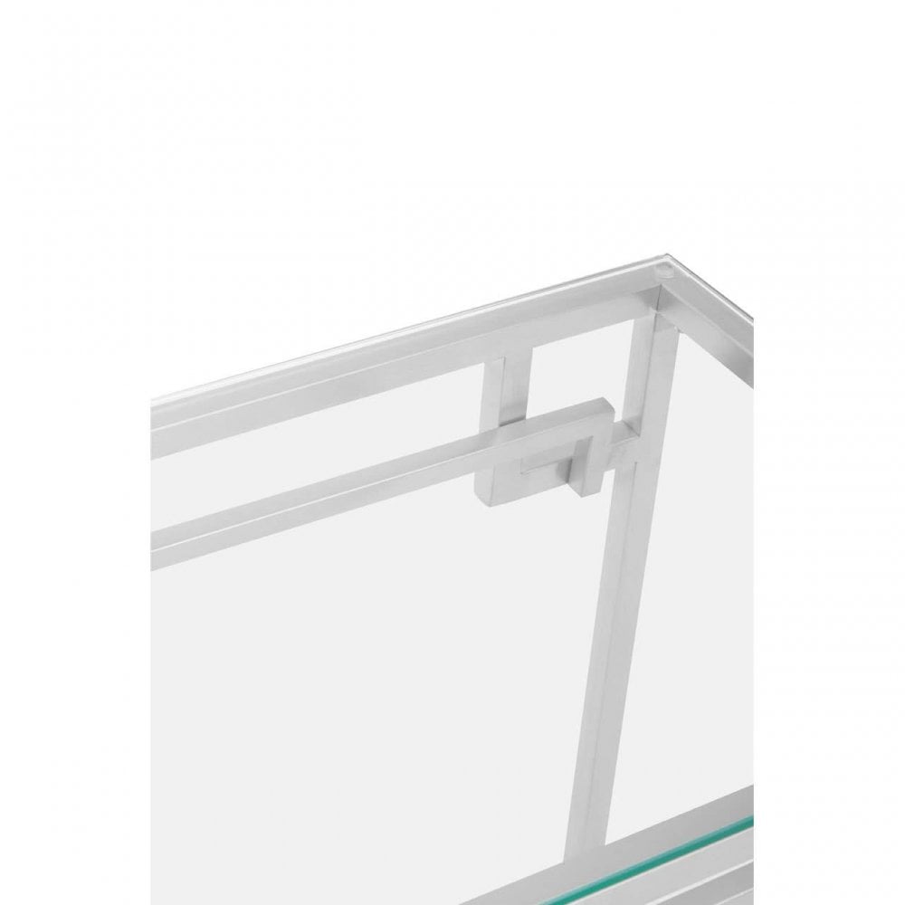 Inspire Silver Console Table