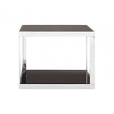 Hadley Allure Silver Square Coffee Table