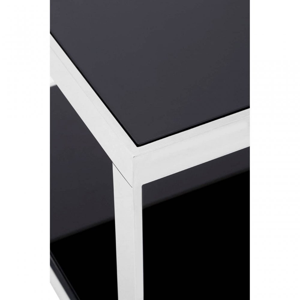 Hadley Allure Silver Square Coffee Table