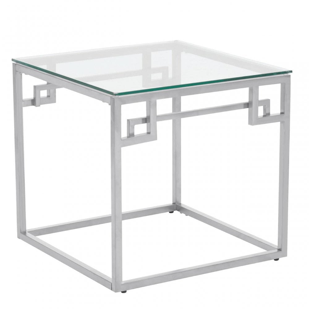 Inspire Silver Side Table